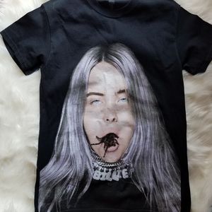 Billie Eilish Tarantula Spider Band Tshirt